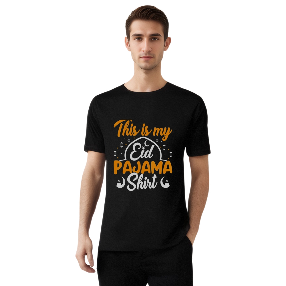 Eid Al-Fitr This Is My Eid Pajama Shirt Festival Printed T-shirt